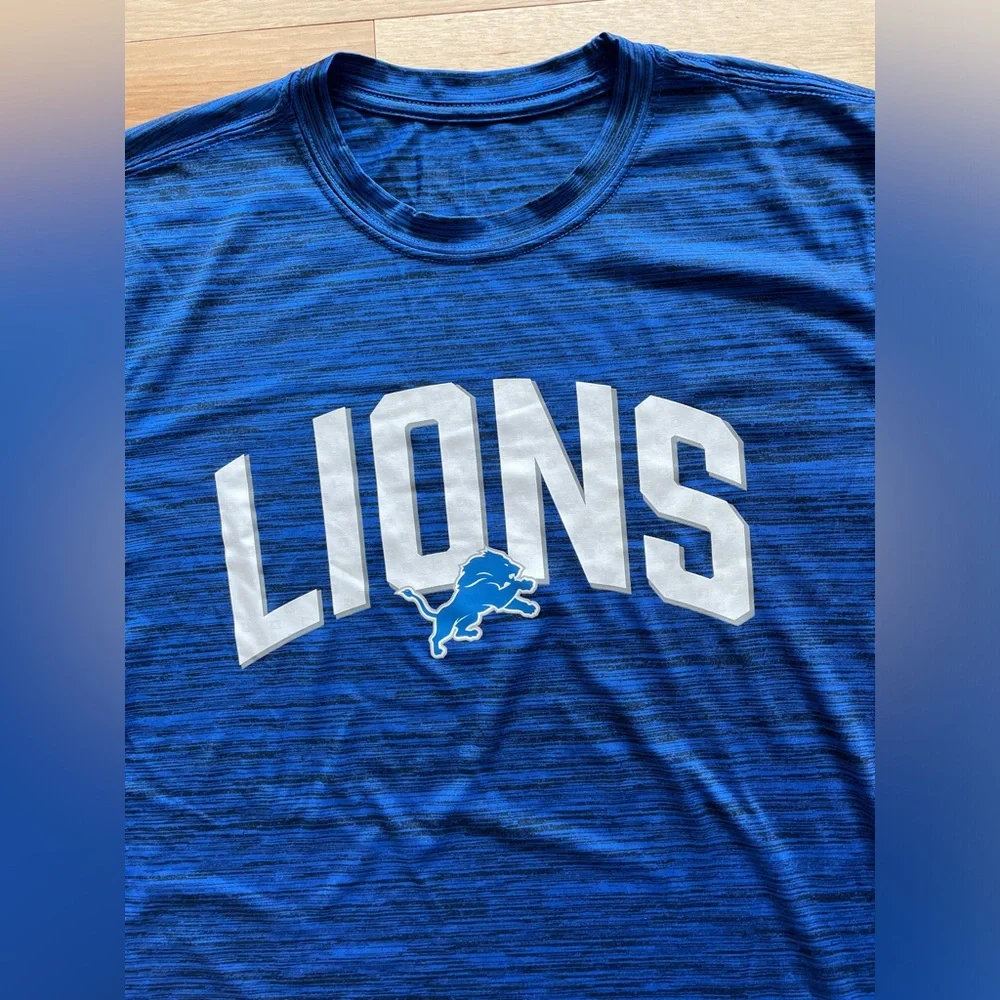 Nike Detroit Lions - Men’s Dri-fit Tee - Size M - Fits as Small - Picture 2 of 6